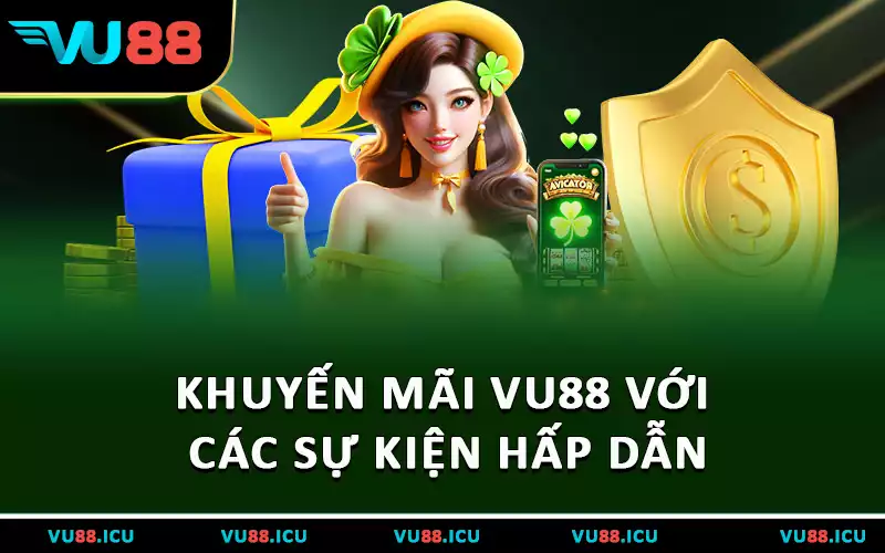 Khuyến mãi VU88 với các sự kiện hấp dẫn