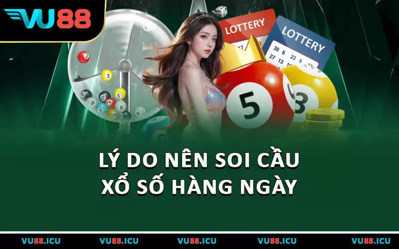 Lý do nên soi cầu xổ số hàng ngày