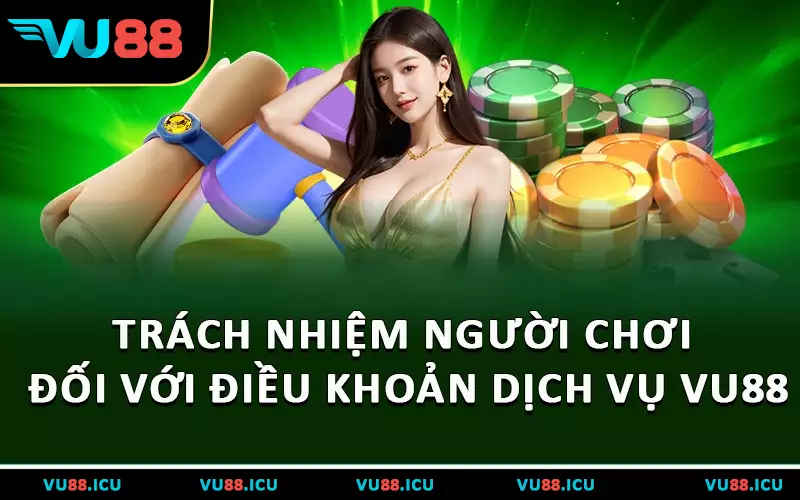 Trách nhiệm người chơi đối với điều khoản dịch vụ VU88